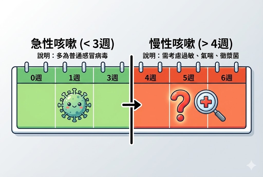 急性與慢性咳嗽