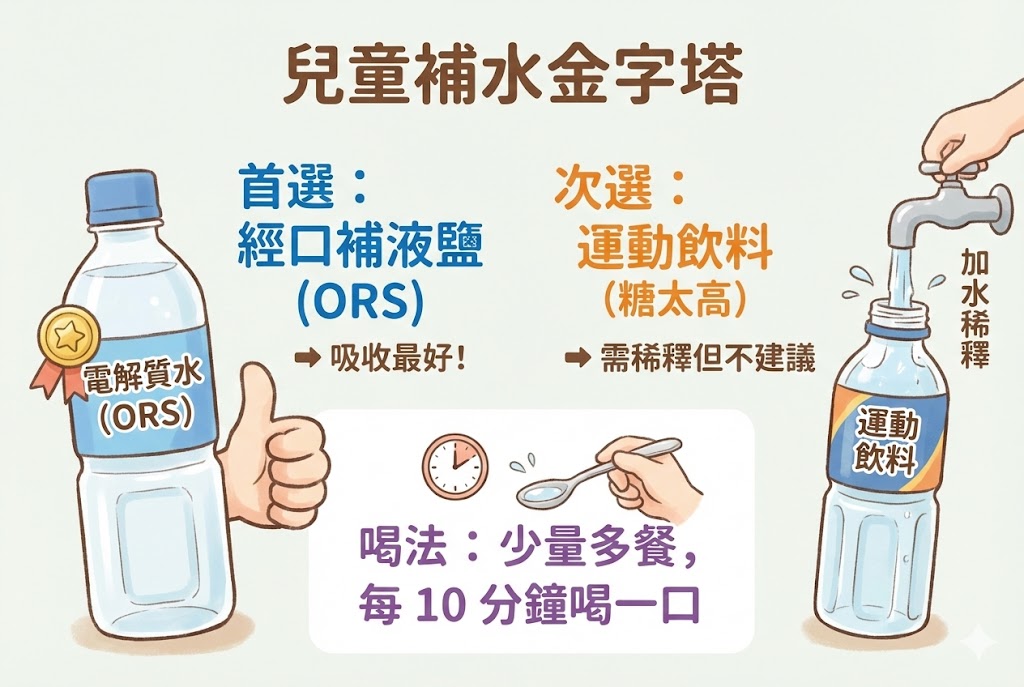 補水與電解質補充