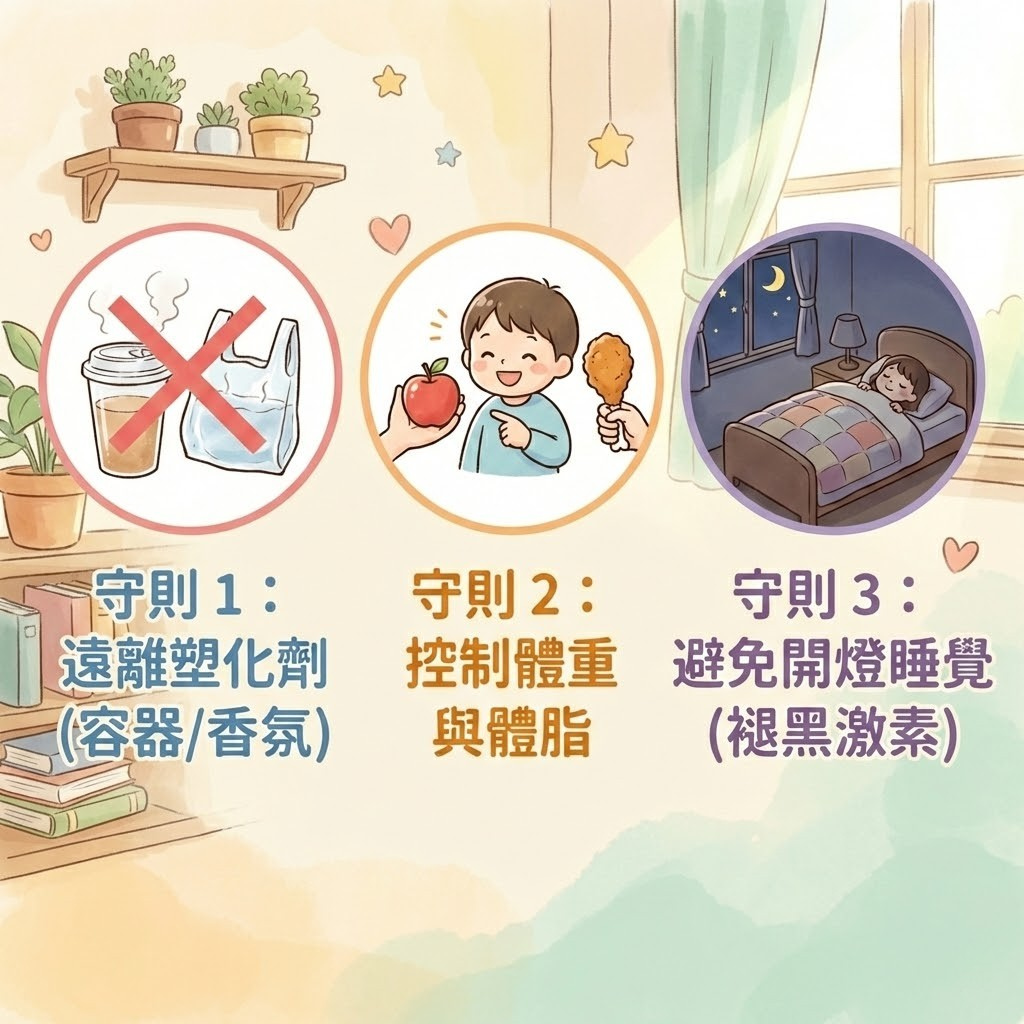 預防兒童性早熟_生活飲食建議