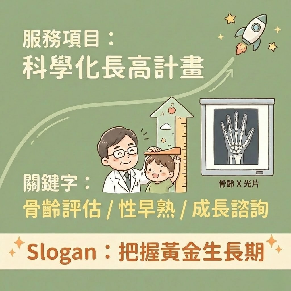兒童生長發育門診_骨齡檢查與長高評估