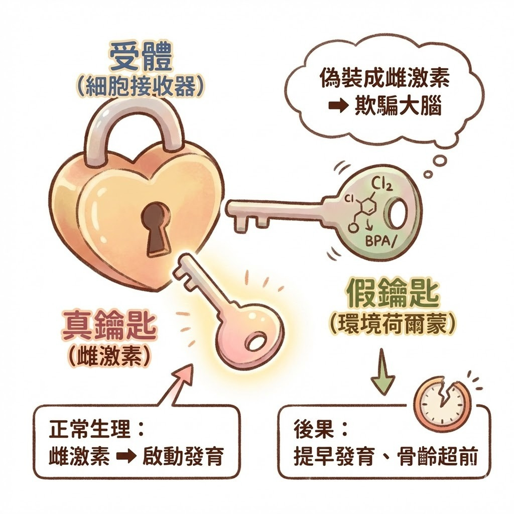 環境荷爾蒙種類_塑化劑與雙酚A_性早熟成因